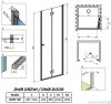 Radaway Essenza New Dwb drzwi wnękowe 100cm prawe szkło przejrzyste 385077-01-01R
